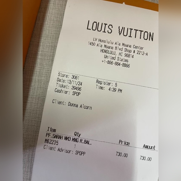 Louis Vuitton Sarah Wallet Rose Ballerine - Picture 16 of 16